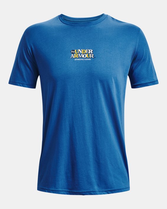 Men's UA Sporting Goods Short Sleeve in Blue image number 6